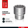 Teng Tools 19/32 Inch 12 Point Sae 1/2 Inch Drive Shallow Chrome Vanadium Socket M120119-C
